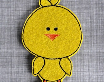 FaZoo Friend Chick Felt Doll ITH Embroidery Design