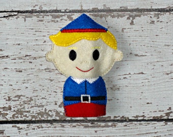 Hermey Pin People ITH Embroidery Design