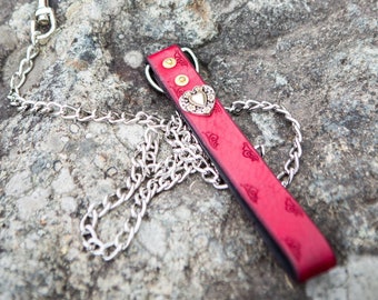 BDSM Leash / Victorian bdsm leash / steampunk leash / ddlg / bdsm chain leash / kitten play / pet play