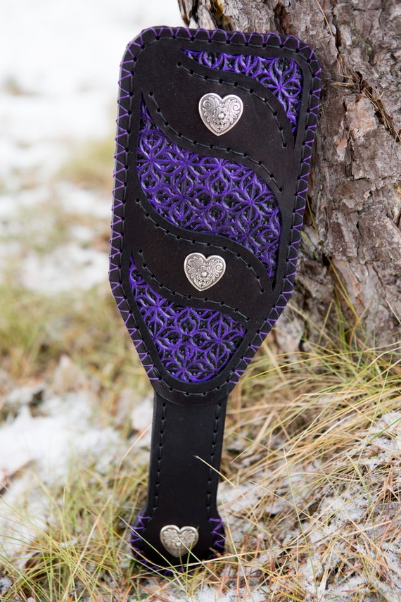 BDSM Deluxe Leather Paddle / bdsm sex toys / fetish toys / spank paddle / bondage spanking paddle / kinky toys / ddlg kink toys / adult toys