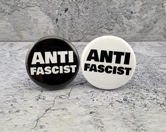 Anti-Fascist - 1.25" Button - Iron Front