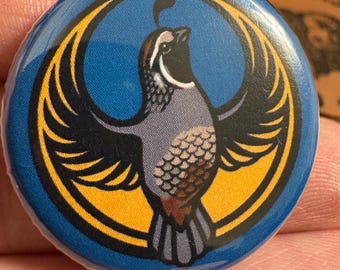 California Resistance - 1.25" Button - Antifa - ICE