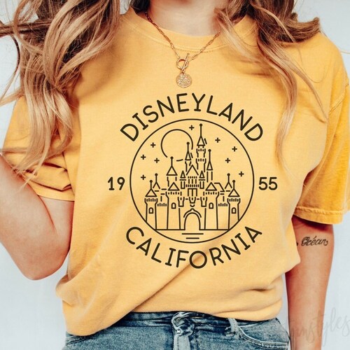 Disneyland California 1955 UNISEX shirt, Disney inspired shirt, Disneyland shirt, Disney 1955