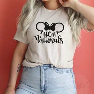 Disney cheer nationals shirts Clearance