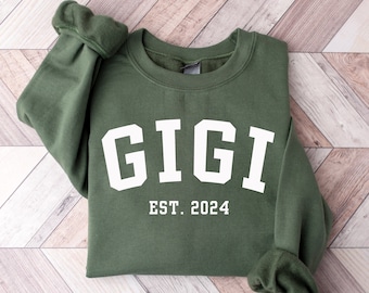 Gigi UNISEX Sweatshirt, Grandma sweatshirt, Gift for Grandma,Grandma, Grandma sweatshirt, Gigi sweatshirt, Gigi, gift for gigi