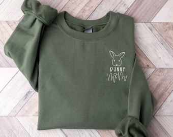 Bunny mom UNISEX Shirt, Sweatshirt or Hoodie, Bunny mom Sweatshirt, Gift for bunny mom, Bunny mom