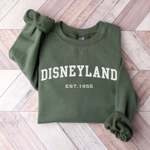 Disneyland 1955 UNISEX T-Shirt, Sweatshirt or Hoodie, Disney SWEATSHIRT, Disneyland 1955 image 3