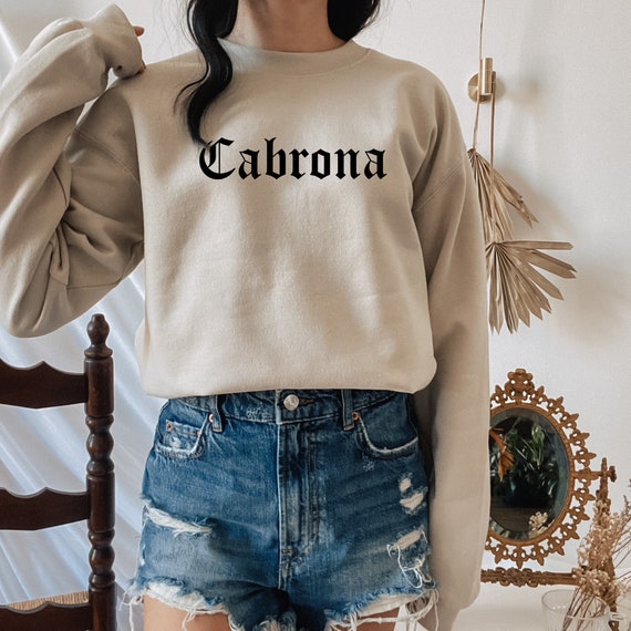 Cabrona UNISEX SWEATER Cabrona sweater Cabrona sweatshirt | Etsy