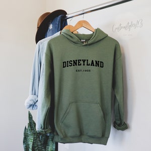 Disneyland 1955 UNISEX T-Shirt, Sweatshirt or Hoodie, Disney SWEATSHIRT, Disneyland 1955 image 5