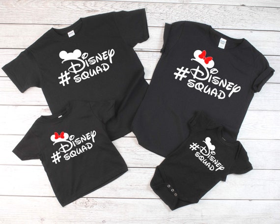 disney squad shirts