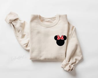 Minnie UNISEX Sweatshirt, Disney Sweatshirt