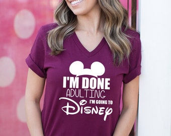 Adult Disney Shirt - Etsy