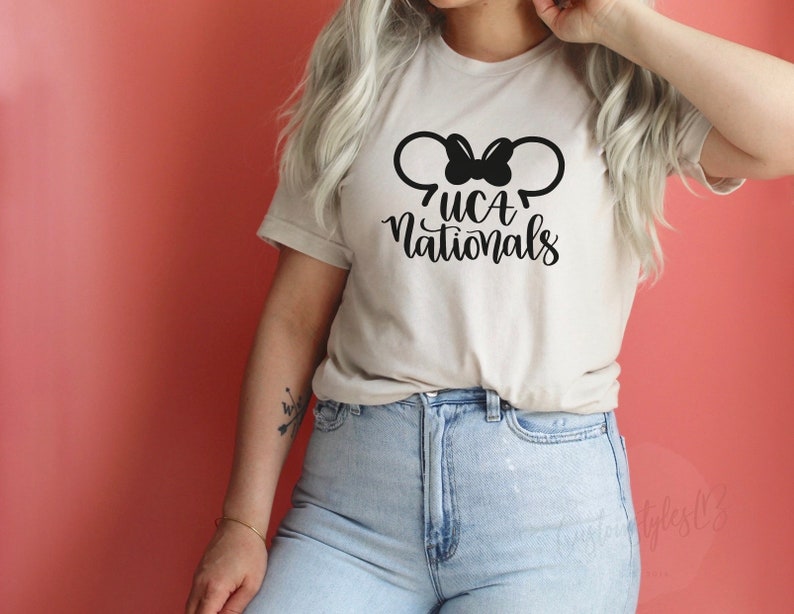 Disney Cheer UNISEX Shirt UCA Nationals Shirt Disney Cheer Etsy