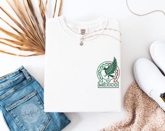 Mexico Shirt, comfort color T-shirt, World Cup 2026 Soccer Shirt