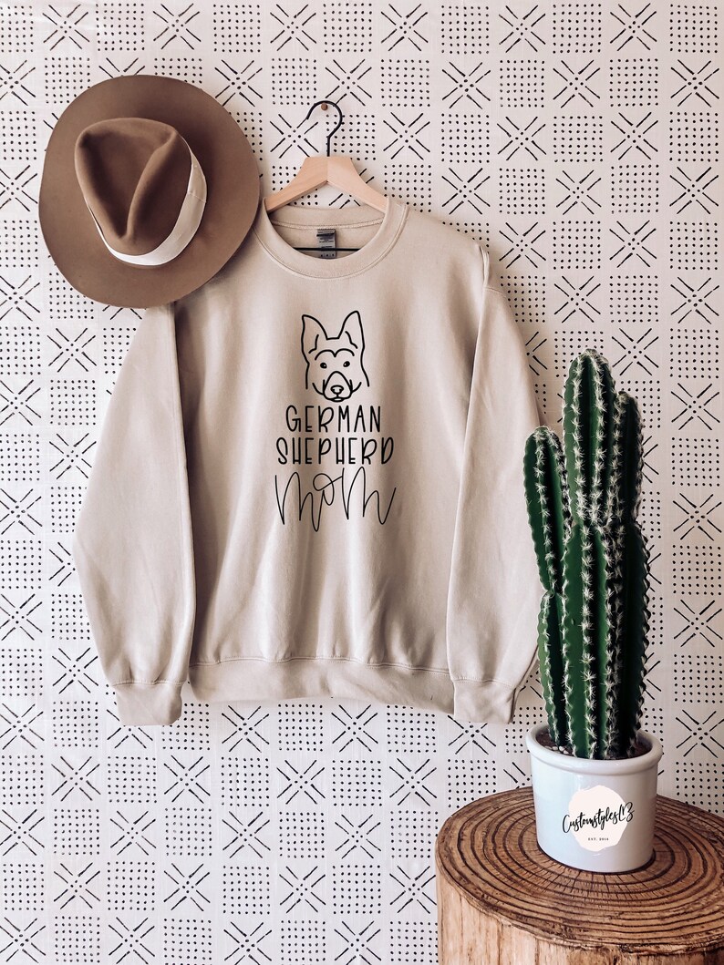 Dog Mom Sweater / Grey-Pink main image 1