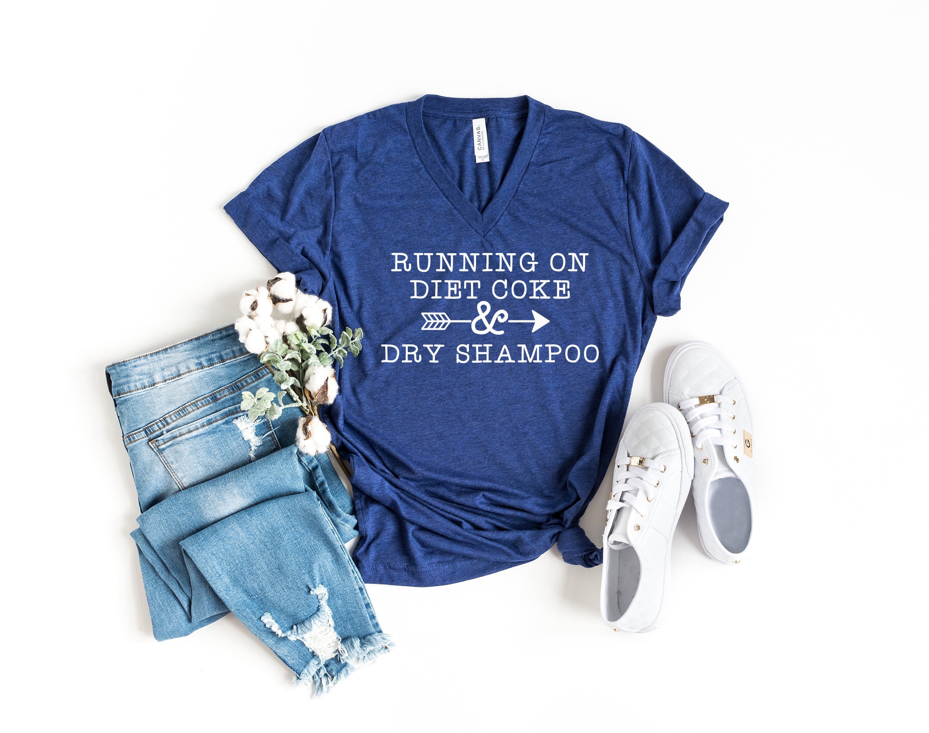 diet coke and dry shampoo shirt