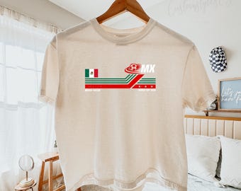 Mexico Comfort Colors crop Shirt, World Cup 2026 Soccer Shirt, Mexico Distressed Shirt