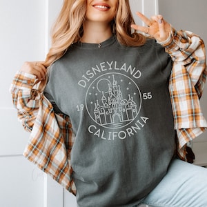 Disneyland California 1955 UNISEX shirt, Disney inspired shirt, Disneyland shirt, Disney 1955