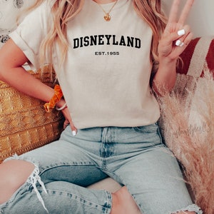 Disneyland 1955 UNISEX T-Shirt, Sweatshirt or Hoodie, Disney SWEATSHIRT, Disneyland 1955 image 4