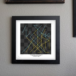 Chess Poster | The Immortal Game | Anderssen Vs Kieseritzky | Chess Wall Decor | Gift for Chess Lover | The Art of Chess