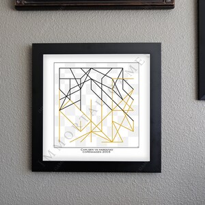 Chess Decor | Carlsen vs Harestad | Chess Wall Art | Chess Art | Chess Poster |The Art of Chess