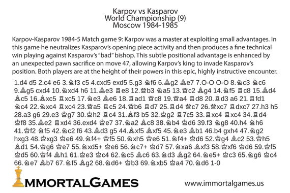 ArtStation - Karpov vs Kasparov caricatures