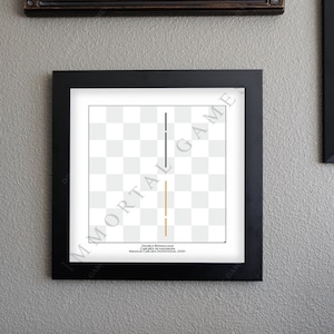 Chess Poster | Carlsen vs Nakamura | Chess Decorations | Chess Wall Art | Chess Poster | Chess Art | Chess Gift | The Art of Chess