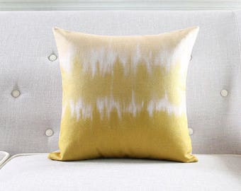 lemon yellow throw