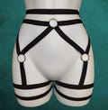 Strappy/ Bondage garter belt/ body cage/ fetish lingerie/ festival rave
