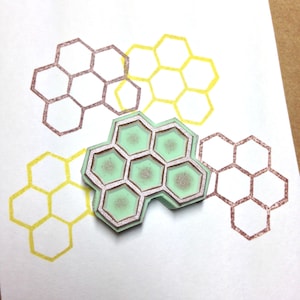 Beehive stamp, beehives handmade stamp, handmade rubber stamp, craft, diy, birthday, wedding, present, rubber stampChristmas