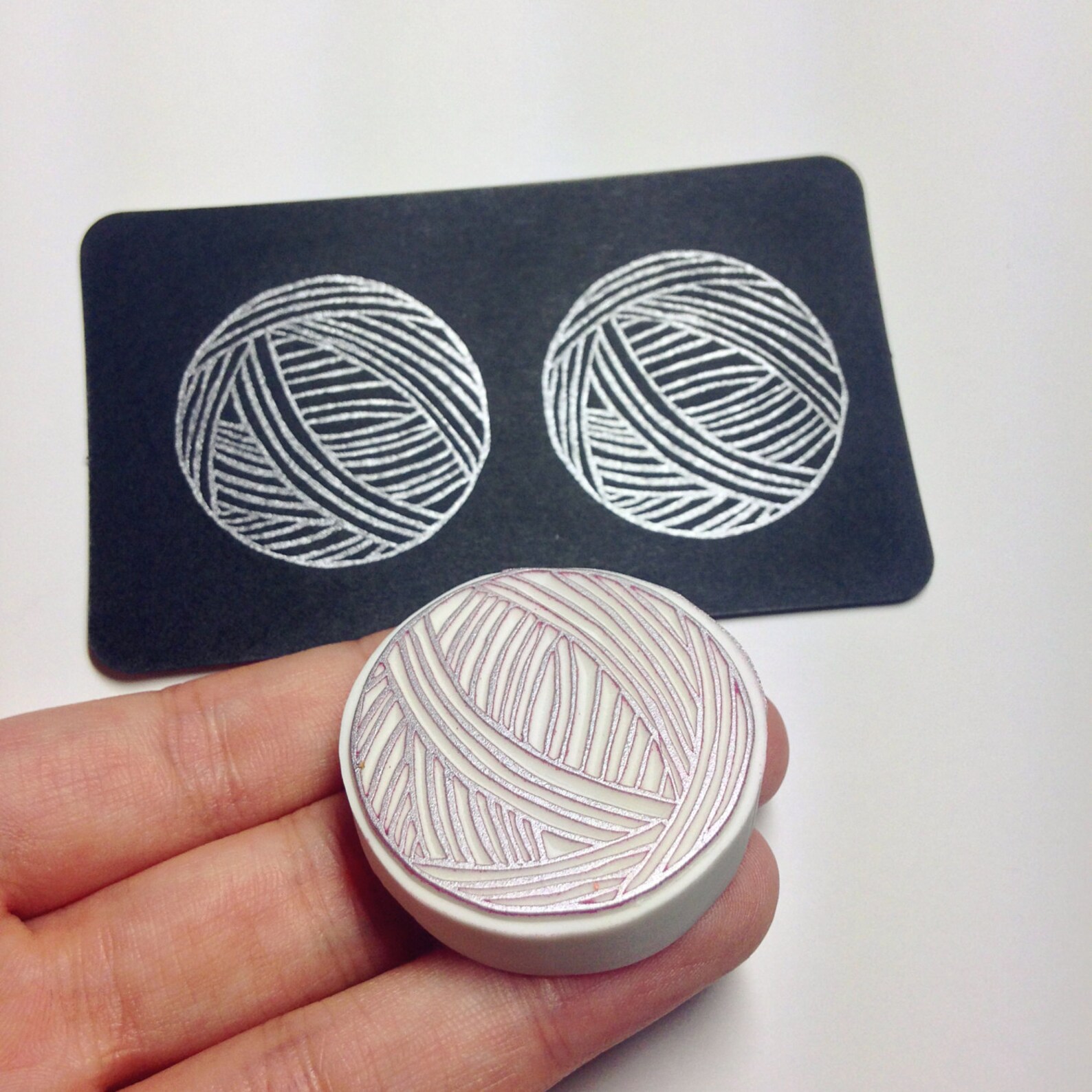 Knitting Rubber Stamp Knitting Handmade Rubber Stamp Etsy Australia