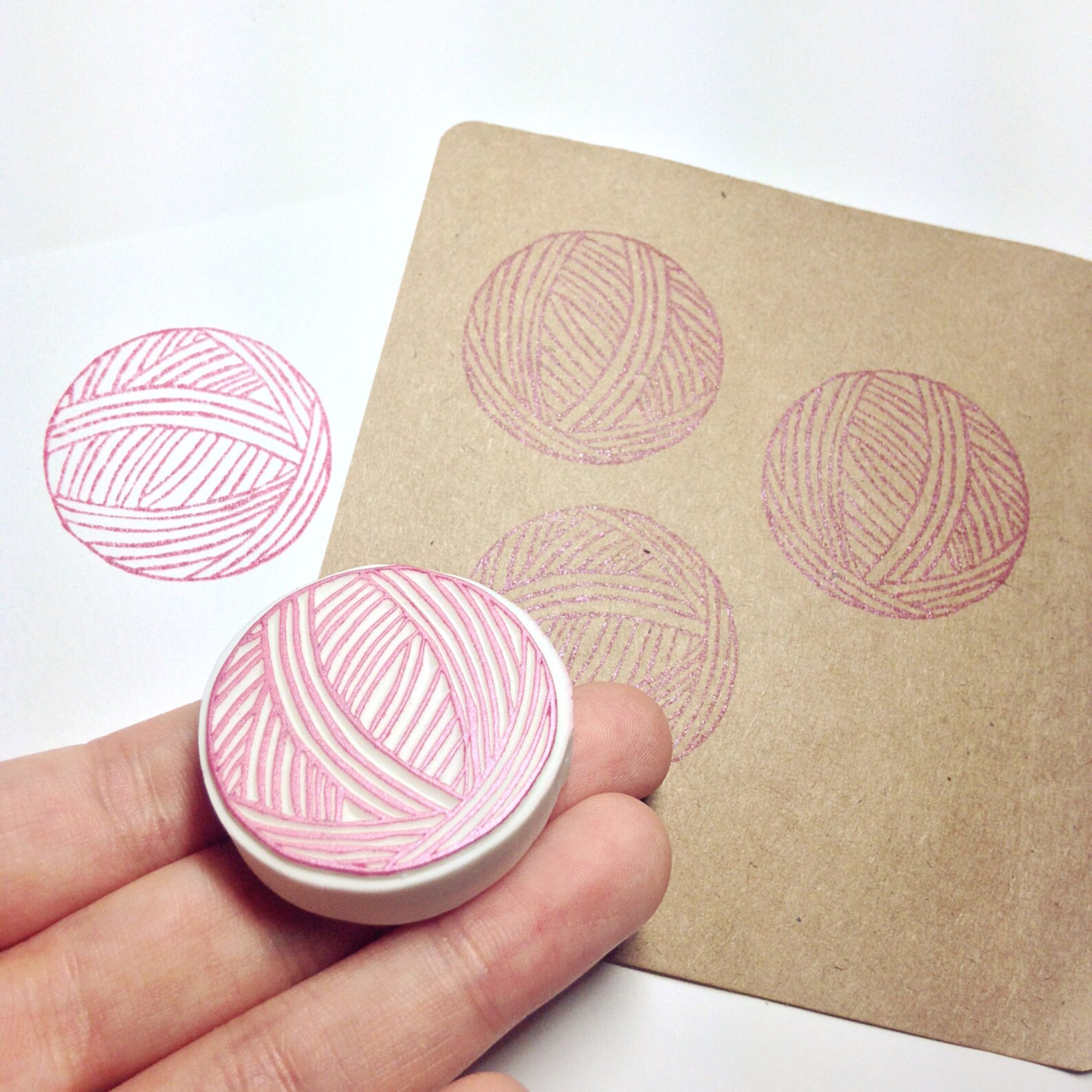 Knitting Rubber Stamp Knitting Handmade Rubber Stamp Etsy Australia
