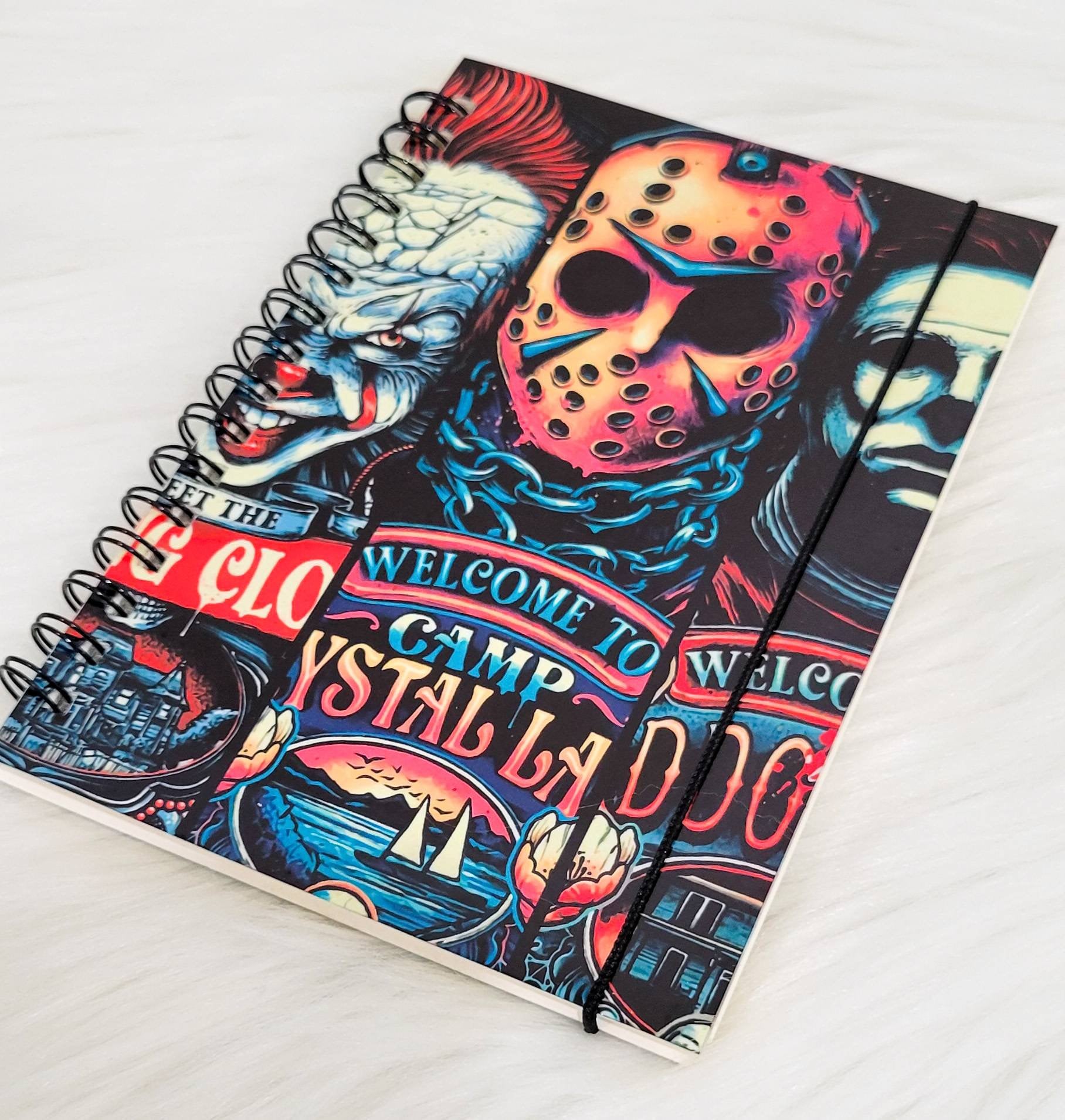 Horror Spiral Notebook - Etsy