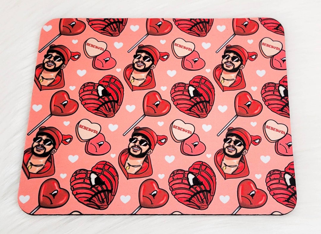 Bad Bunny Concha Mouse Pad - Etsy