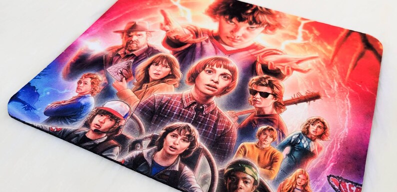 Stranger Things Mouse Pad - Etsy