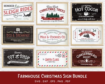 Download Farmhouse Christmas Svg Etsy