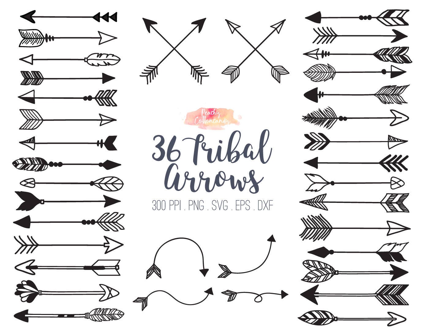 Download Buy 3 Get 30 Off 36 Tribal Arrow Svg Dxf Eps Vector Tribal Etsy