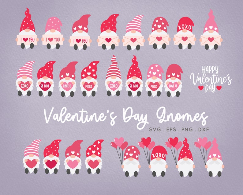 Download Clip Art Buy 3 Get 30 Off Valentines Day Gnomes Svg Valentine Svg Gnome Valentine Svg Png Clipart Valentine Gnome Svg Cut Files For Cricut Art Collectibles
