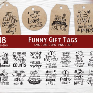 20 Funny Christmas Present Tags Elf Movie Quotes Christmas Tags for Gifts  Printable White Elephant Gag Gift Tag Christmas Sarcastic Quotes -   Israel