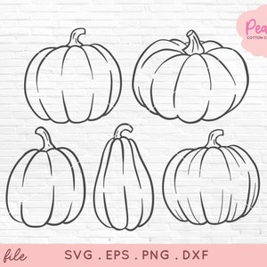 COMPRE 4 GANHE 50% DE DESCONTO Desenhado à mão Outono Abóbora svg - outono svg outono svg ação de graças svg halloween svg arquivos de corte para cricut - olá abóbora svg