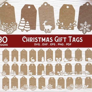 Christmas Gift Tag Labels –