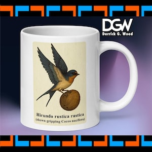 Pitón del dinero Santo Grial Golondrina europea Coco Ilustración científica