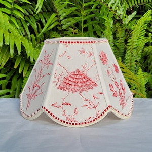 Brunschwig Fils Fabric Scallop Lamp Shade