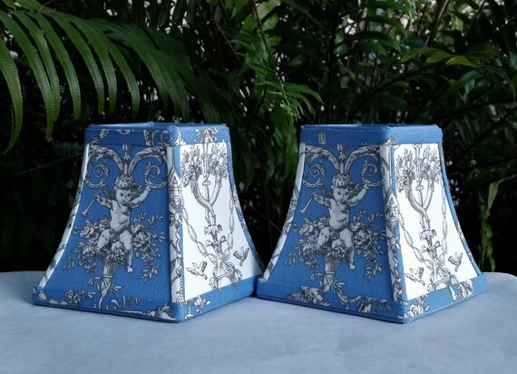 Blue, Clip On Chandelier, Lamp Shades | Lamps Plus Blue, Clip On Chandelier, Lamp Shades | Lamps Plus