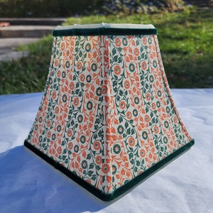 Kleine italienische Papier Wandleuchte Lampenschirm Kerzen Clip