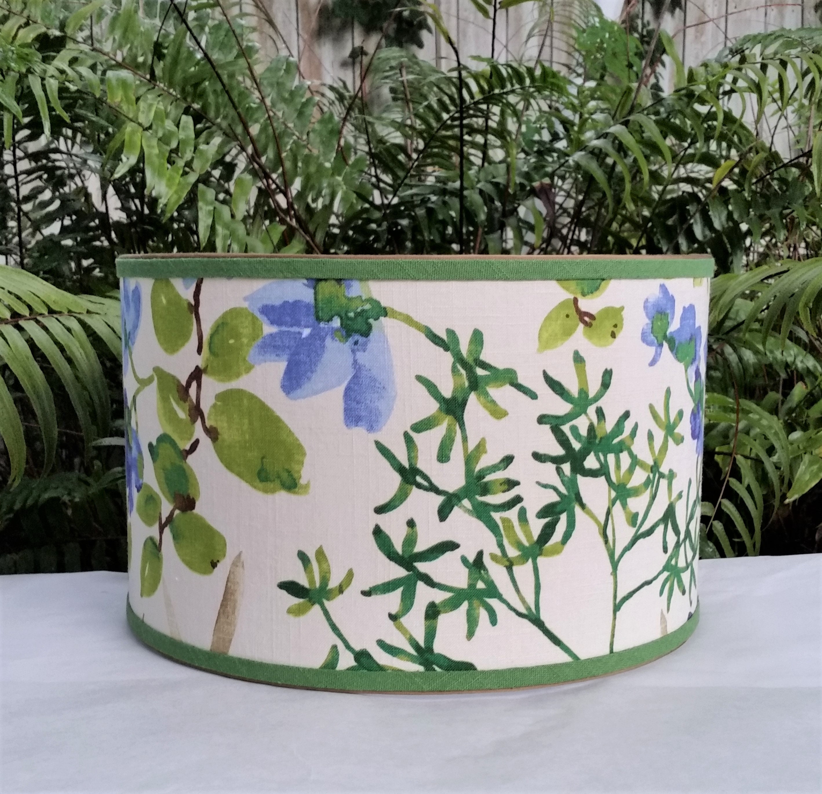 lime green table lamp shade