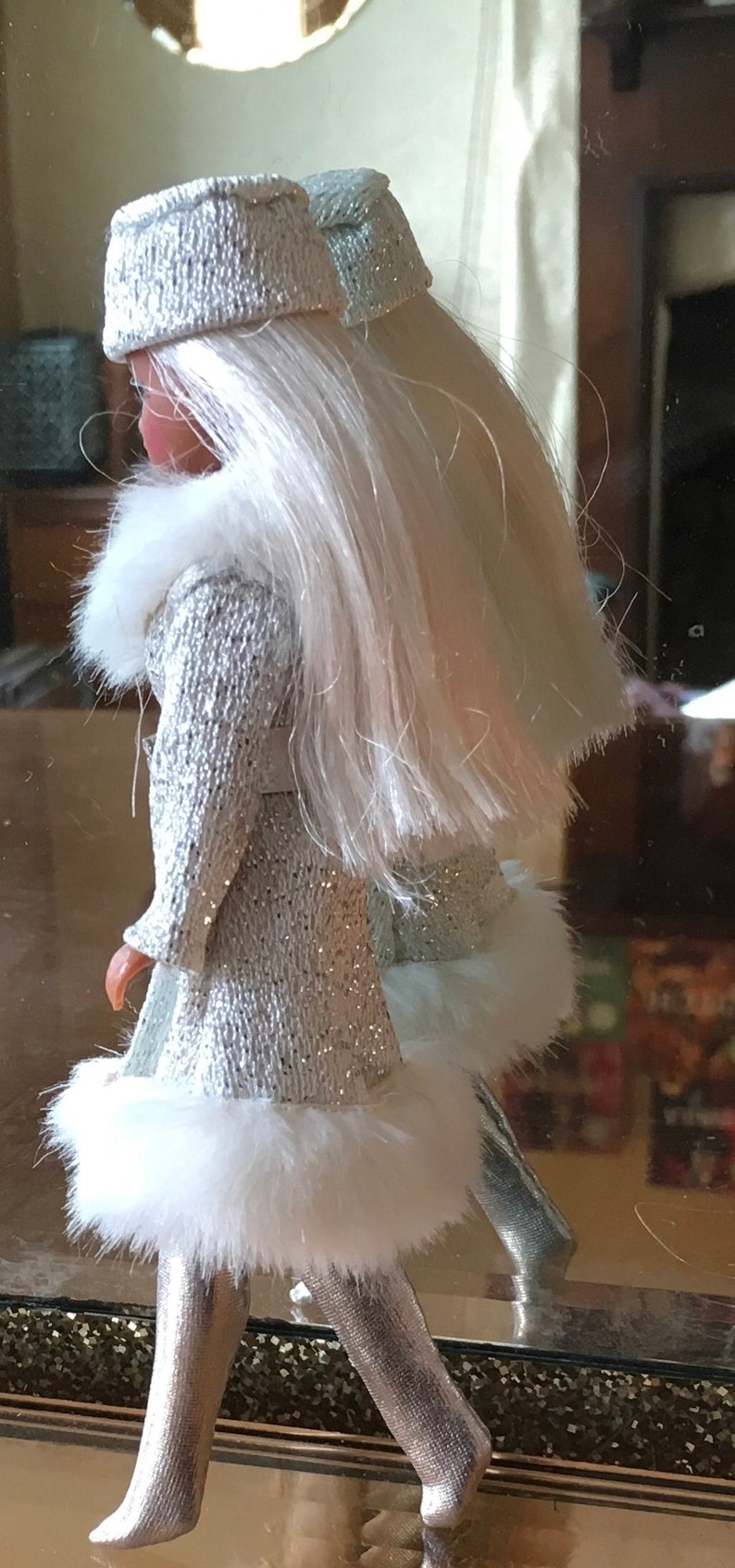 Mercury OOAK Topper Dawn Doll Outfit Handsewn Vintage Helanca Etsy