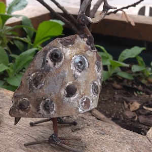 Gerecycled effen metalen parelhoen