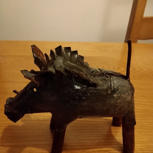 Recycled Metal Baby Warthogs