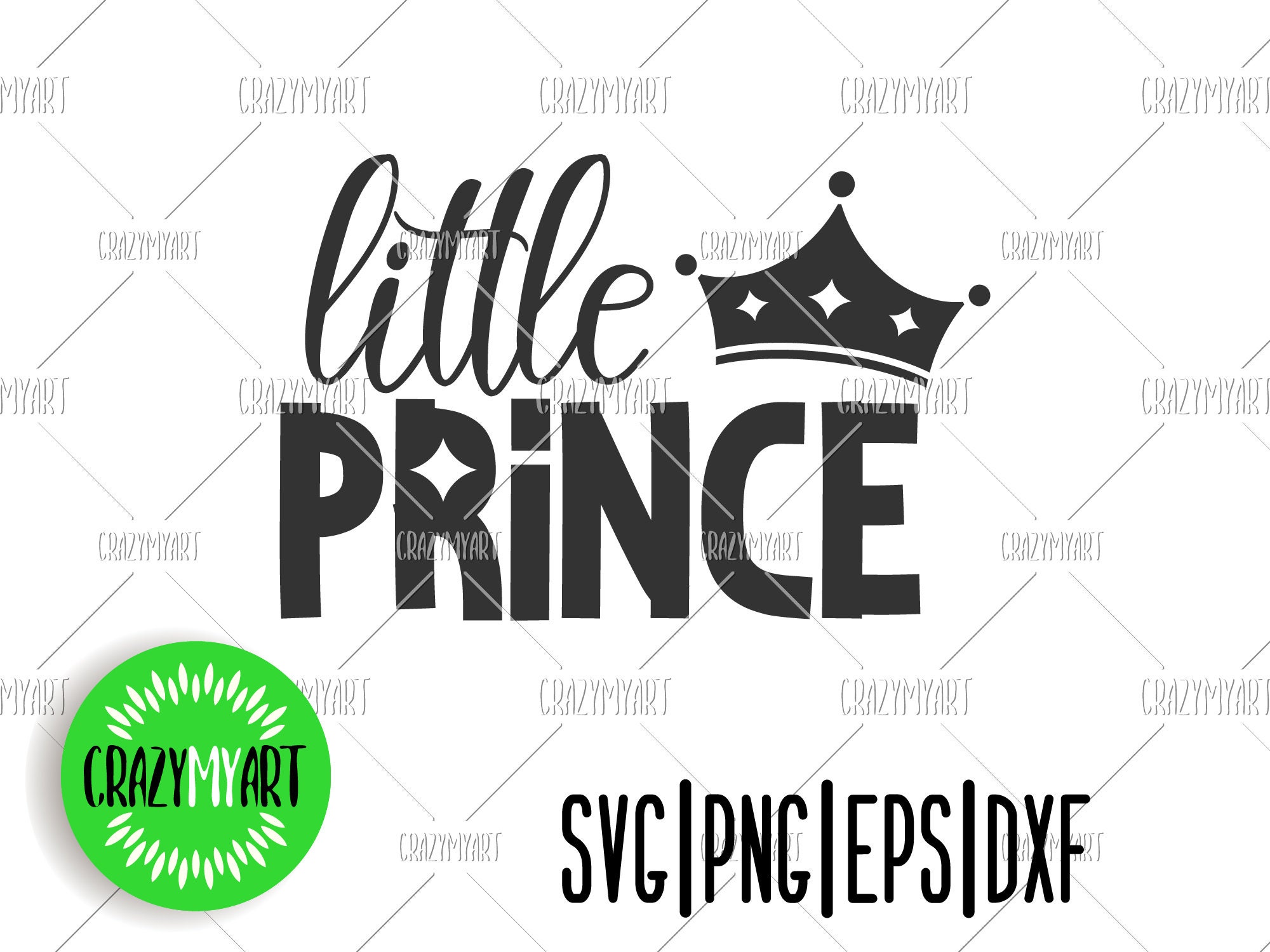 Download Little Prince Svg Kids Quote Baby Boy Svg Prince Crown Svg Etsy